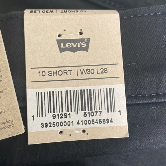 Levi’s Classic Straight Black Jeans- size 10 (short) - Picture 13 of 14